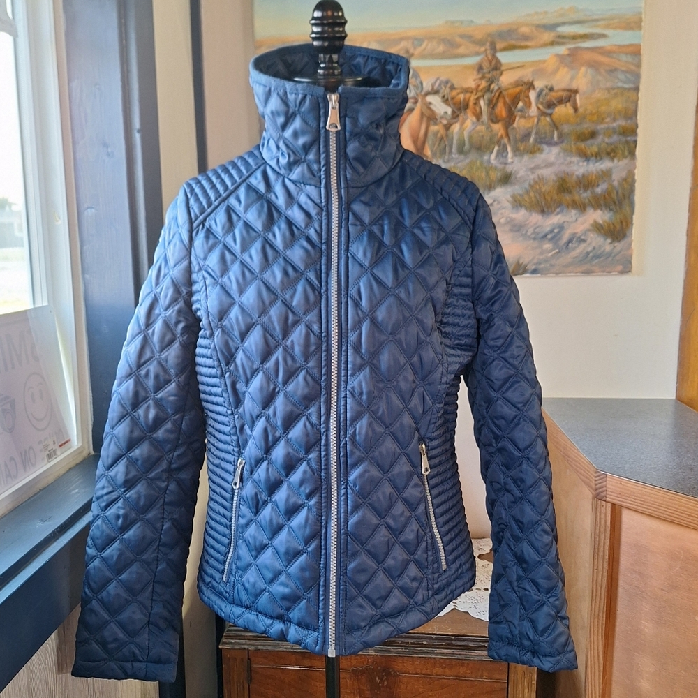 Marc New York Andrew Marc Diamond Quilted Puffer Jacket, Small,#RN54163